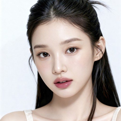 화보형 여성 모델 사진 7(SELFIE 칸, 정사각)