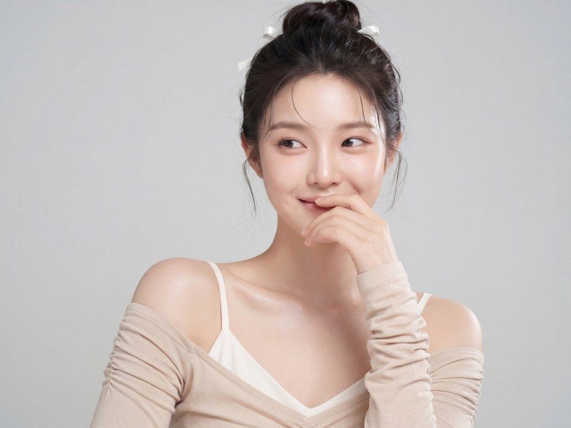 화보형 여성 모델 사진 4